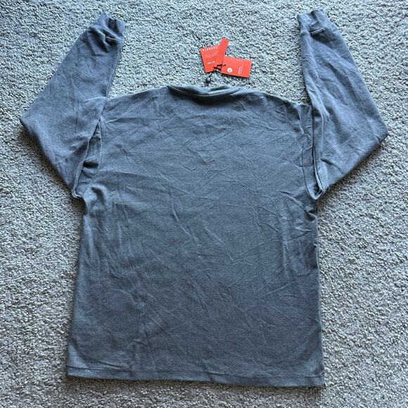 Men's YoungLA YoungLA Thick#450 Cloud Foam Long Sleeve,  XL, NWT, NARDO GREY - Picture 2 of 6